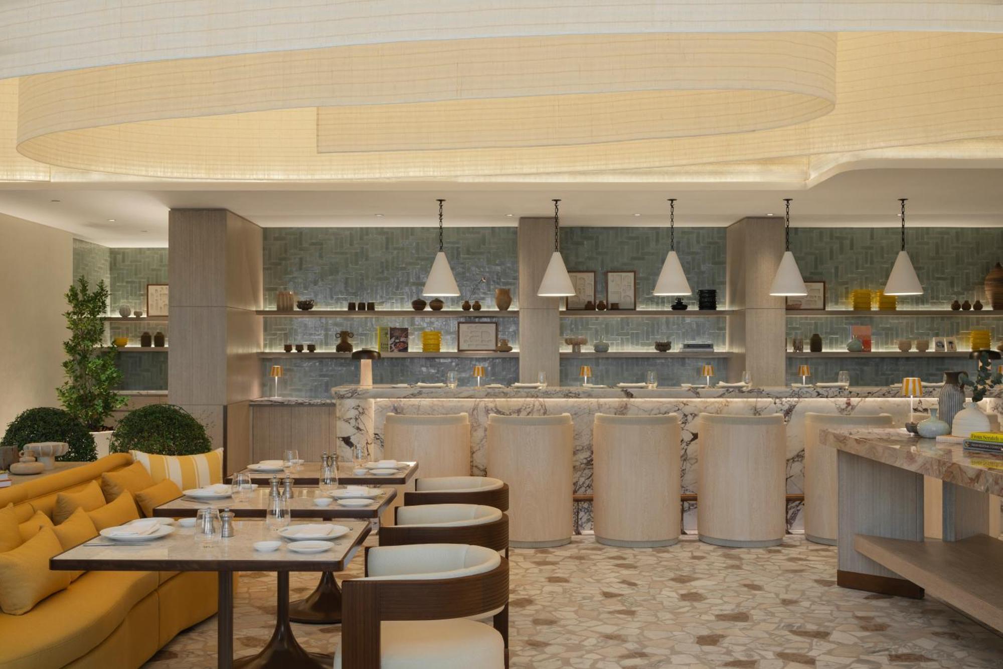 Delano Dubai At Bluewaters Hotel Exterior photo The interior of the restaurant